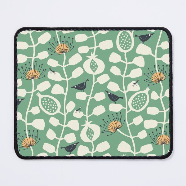 Item preview, Scandimalism in the Hot House - fresh green, cream, charcoal, orange designed and sold by Johanna Kindvall.