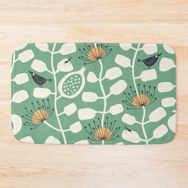 Item preview, Scandimalism in the Hot House - fresh green, cream, charcoal, orange designed and sold by Johanna Kindvall.