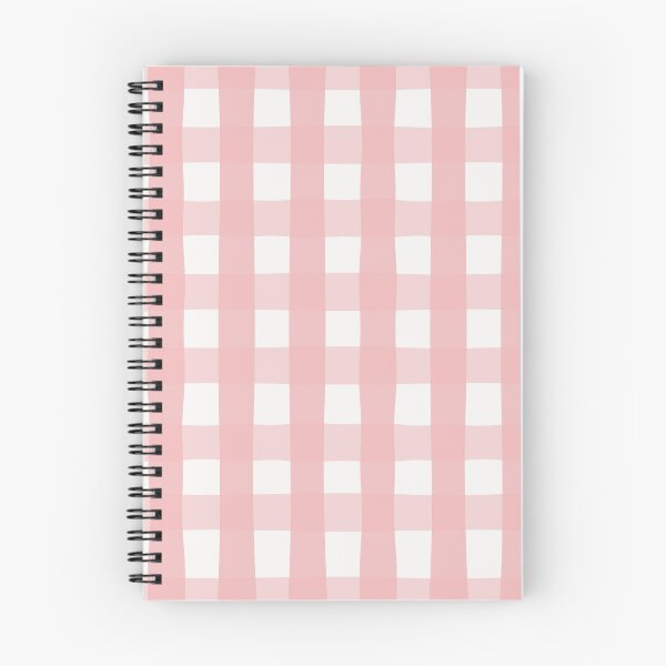 Item preview, plaid zigzagged repeat pattern in salmon pink designed and sold by Dinasworld.