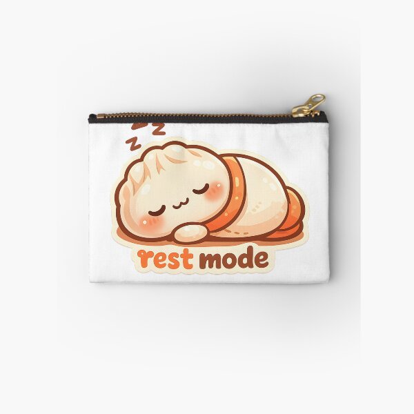 Item preview, Rest Mode" | Cute Sleeping Dumpling & Self-Care Art designed and sold by Naviora.