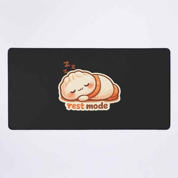 Item preview, Rest Mode" | Cute Sleeping Dumpling & Self-Care Art designed and sold by Naviora.