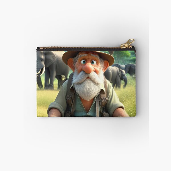 Item preview, Old Man on Safari designed and sold by Colin Bentham.