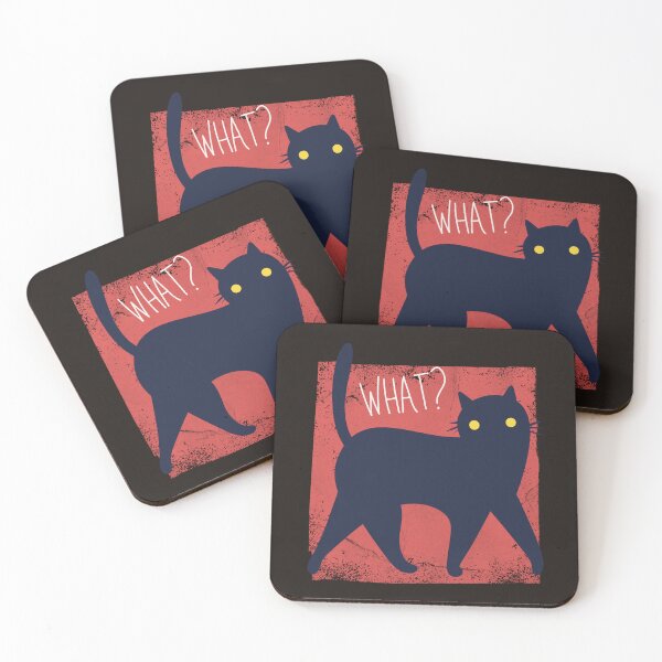 Item preview, What Black Cat designed and sold by IvysCreativityHouse.