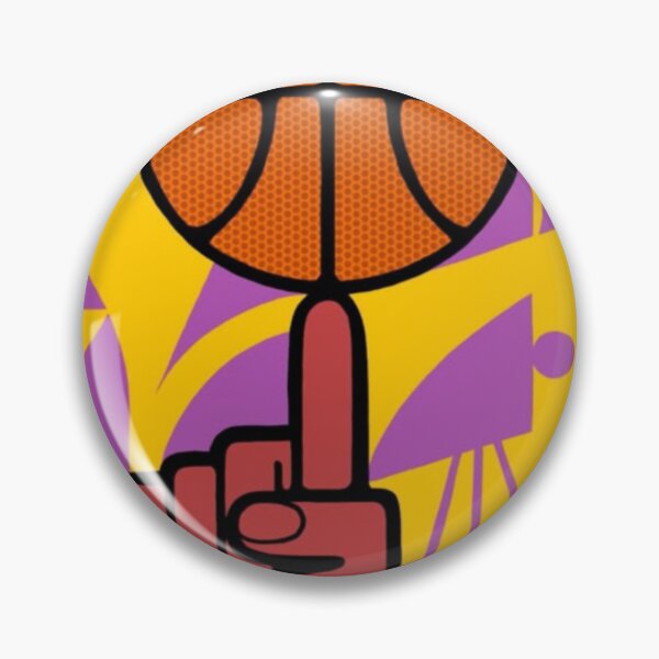 Item preview, Basketball digital art colorfull lakers designed and sold by Combatente.