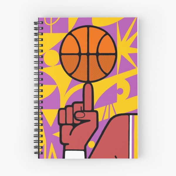 Artikelvorschau, Basketball digitale Kunst farbenfrohe Lakers entworfen und verkauft von Combatente.