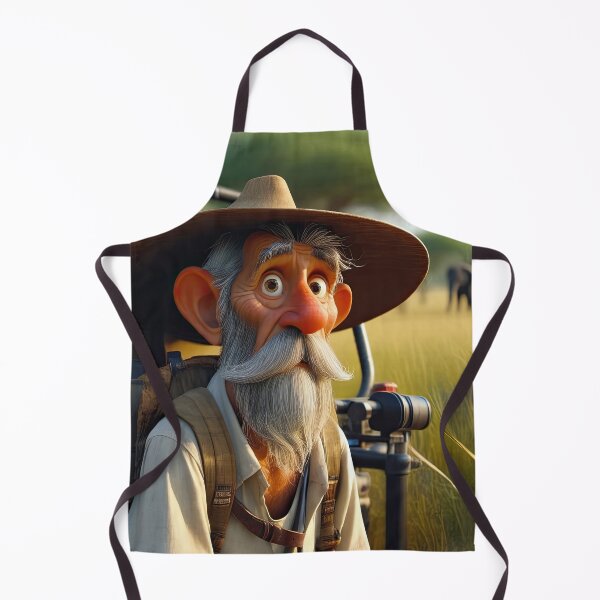 Item preview, Old Man on Safari designed and sold by Colin Bentham.