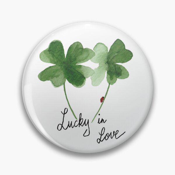 Item preview, Lucky in Love - Four Clover designed and sold by LLilyArt.