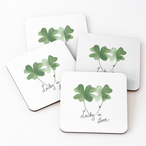 Item preview, Lucky in Love - Four Clover designed and sold by LLilyArt.