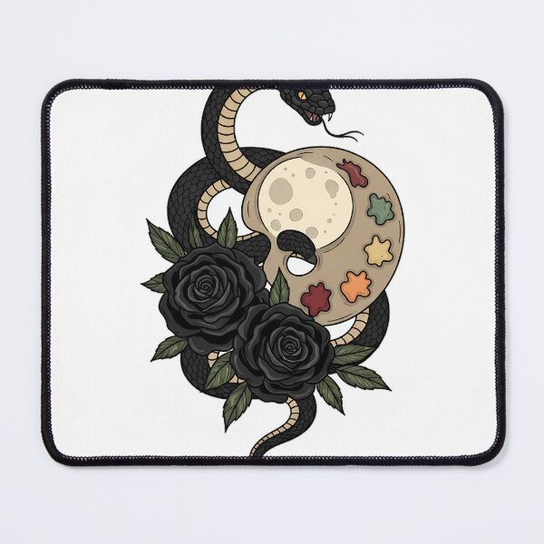 Item preview, Serpent Velvet Ribbon Moonlit Paint Palette Gift designed and sold by IllumeInk.