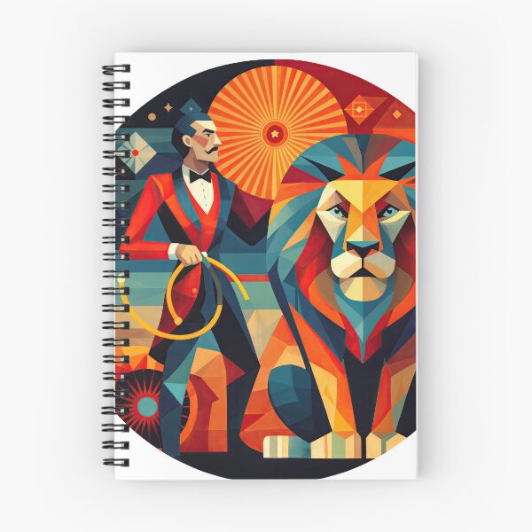 Item preview, Wall Art - Postcard - Circus Majesty in Geometric Color designed and sold by ForeverPrintsOK.
