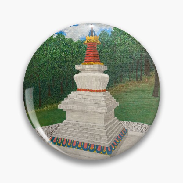 Item preview, Stupa in Virginia Woods  designed and sold by Prajna Vajrayana Art.
