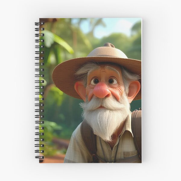 Item preview, Old Man on Safari designed and sold by Colin Bentham.