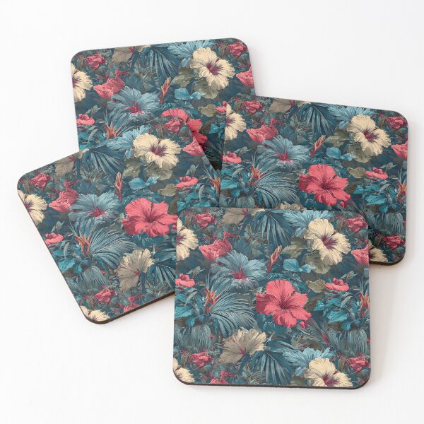 Item preview, Graceful Tropical Flower Print  - Botanical Garden Pattern  - Housewarming Gifts designed and sold by RoyalStarsPatts.