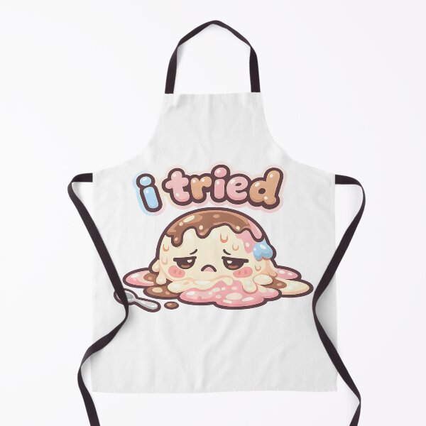 Item preview, "I Tried" | Funny Melted Ice Cream & Failed Effort Cartoon designed and sold by Naviora.