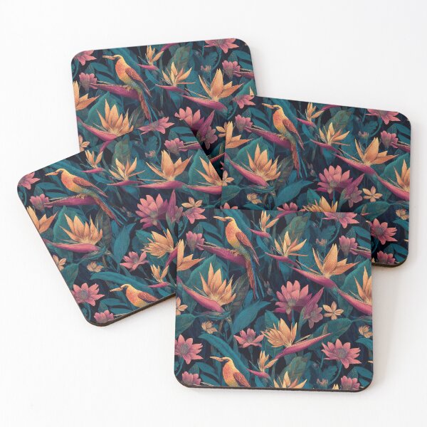 Item preview, Radiant Tropical Floral Texture  - Flower Garden Pattern  - Graduation Gifts designed and sold by RoyalStarsPatts.
