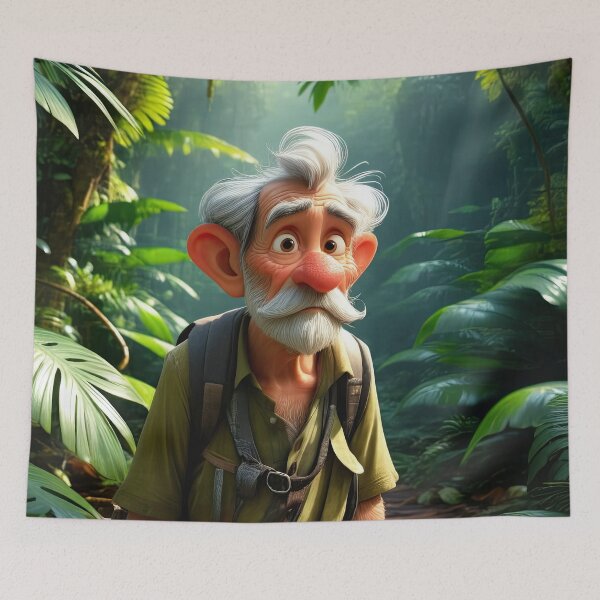 Item preview, Old Man in the Jungle designed and sold by Colin Bentham.