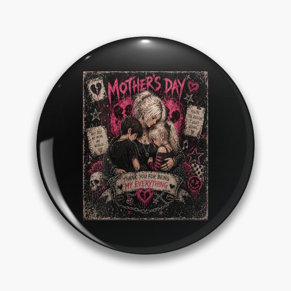 Item preview, Gothic Mother’s Day Dark Art Spooky Mom Horror Aesthetic designed and sold by b3ida-zl.