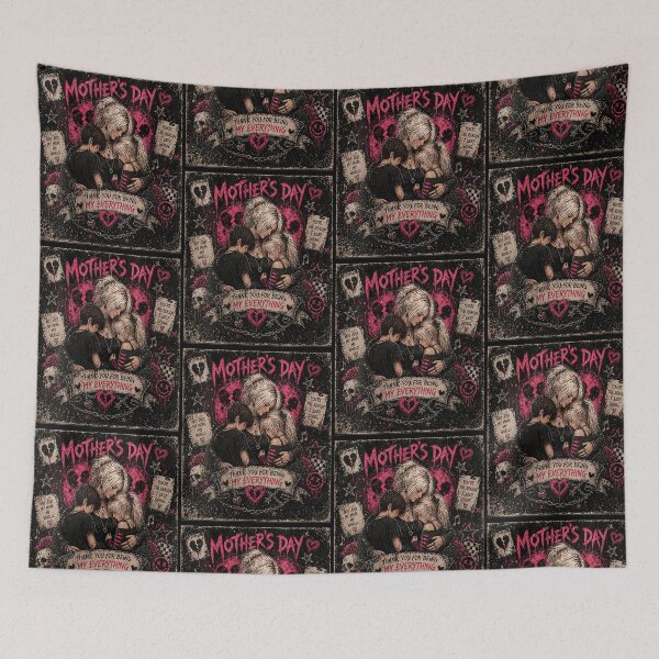 Item preview, Gothic Mother’s Day Dark Art Spooky Mom Horror Aesthetic designed and sold by b3ida-zl.