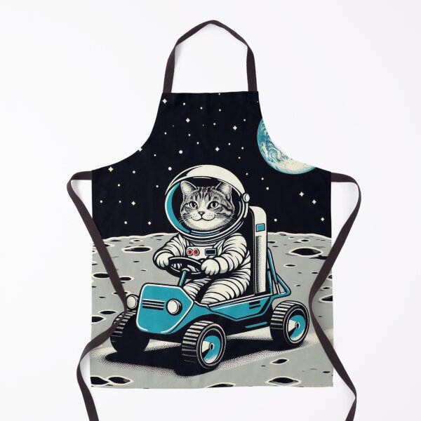 Item preview, Astronaut Cat – Lunar Rover Adventure designed and sold by Dogandesighn.
