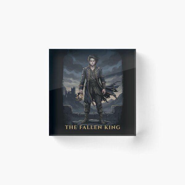 Item preview, The Fallen King – Dark Fantasy Gothic Warrior Design designed and sold by AmazingEG.
