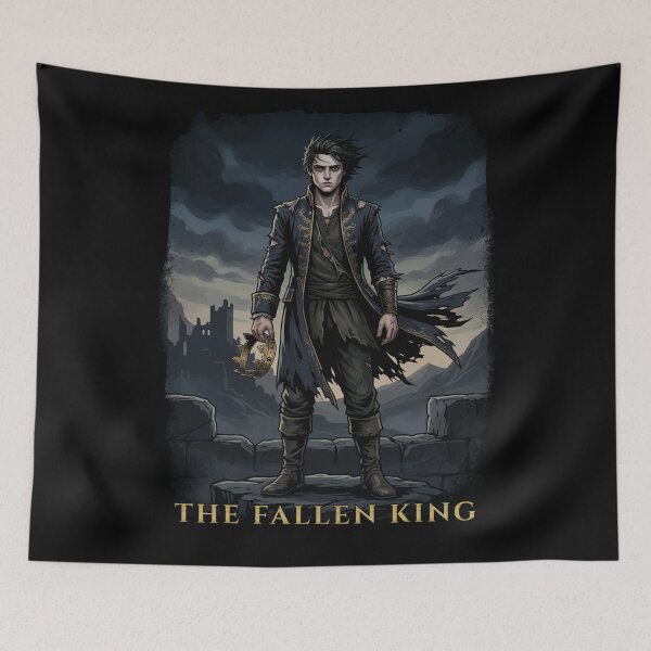 Item preview, The Fallen King – Dark Fantasy Gothic Warrior Design designed and sold by AmazingEG.