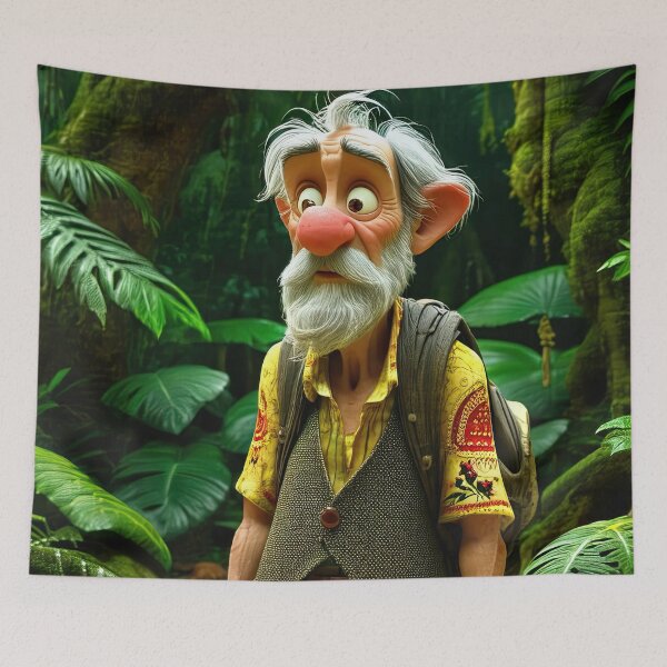 Item preview, Old Man in the Jungle designed and sold by Colin Bentham.