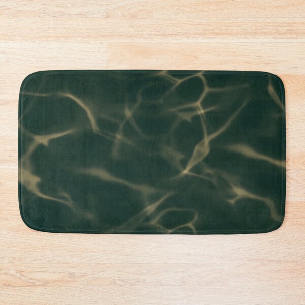 Item preview, Abyssal Glow: Deep Emerald & Gold Marble Texture designed and sold by CaramelCo.