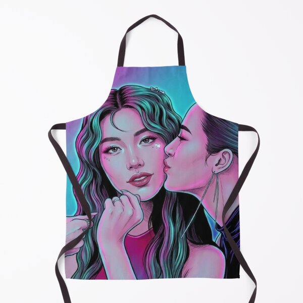 Item preview, Cheeky Thai GL Series Lgbtq+ Love Sapphic Decor Poster Print designed and sold by Mind Space.