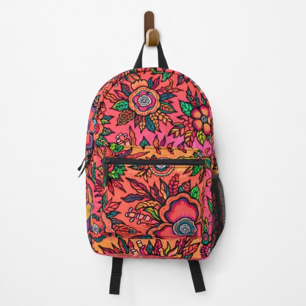 Item preview, HESTIA: Sacred Ember — Warm Maximalist Hand-Drawn Floral Art designed and sold by Bloom Theory.