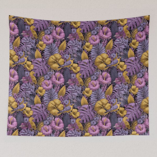 Item preview, Wild Tropical Flower Print - Flower Floral Print  - Gifts For Coworkers designed and sold by RoyalStarsPatts.