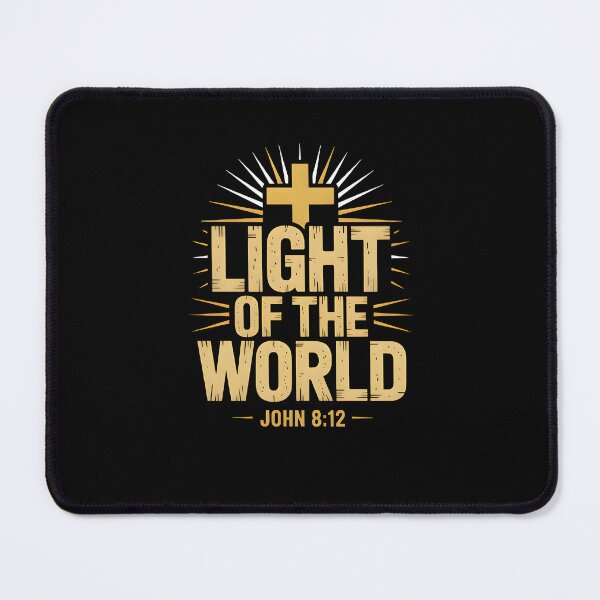 Item preview, Light of the World - John 8:12 Faith Based Graphic Tee designed and sold by ForgedByFaith.