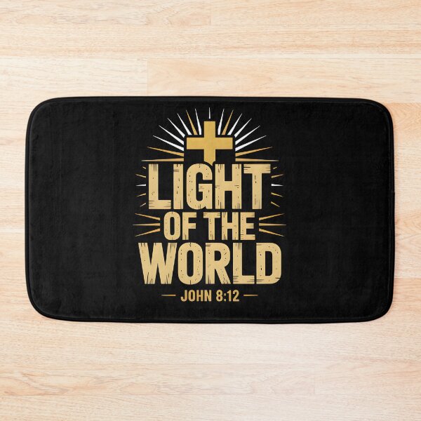 Item preview, Light of the World - John 8:12 Faith Based Graphic Tee designed and sold by ForgedByFaith.
