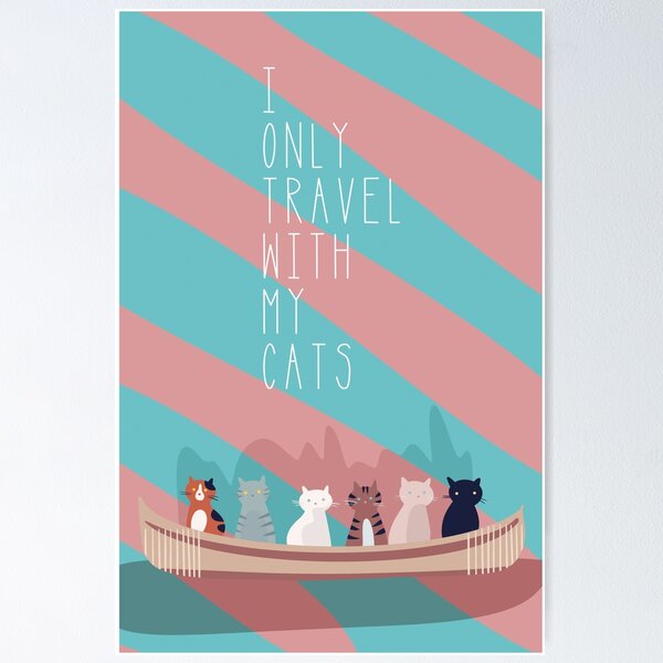 Item preview, Canoe Cats designed and sold by IvysCreativityHouse.