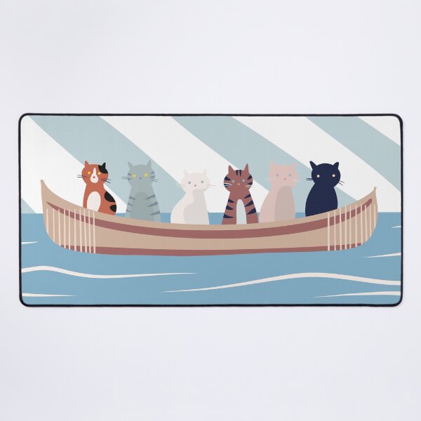Item preview, Canoe Cats designed and sold by IvysCreativityHouse.
