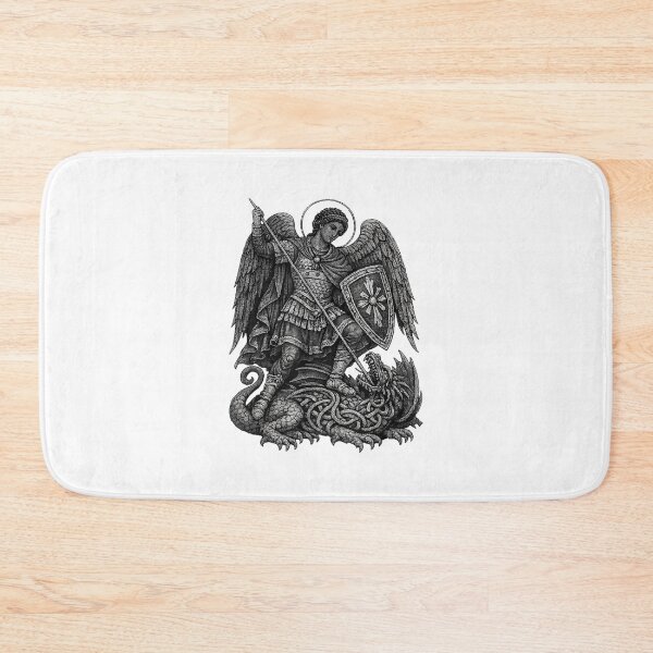 Item preview, Eucharistia Saint Michael Archangel Dragon Slayer Catholic Christian designed and sold by b3ida-zl.