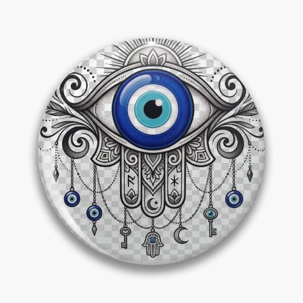 Item preview, EVIL EYE LIGHT BLUE expand your worldview, and encourage self-acceptance designed and sold by syamkumar s.