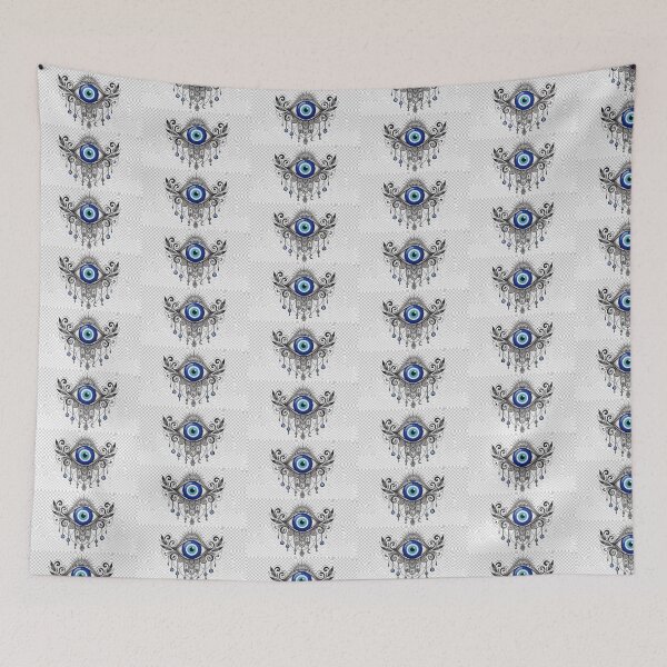 Item preview, EVIL EYE LIGHT BLUE expand your worldview, and encourage self-acceptance designed and sold by syamkumar s.