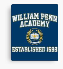 William Penn Academy Est. 1688 - The Goldbergs Canvas Print