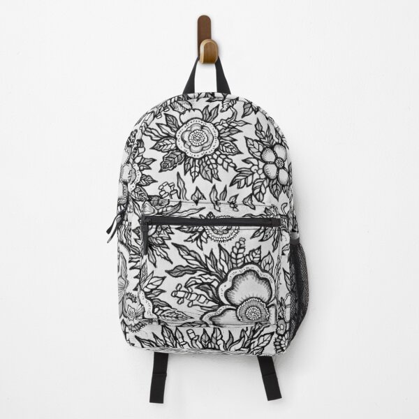 Item preview, HESTIA: Primordial Ink — Minimalist Maximalist Line Art Floral designed and sold by Bloom Theory.