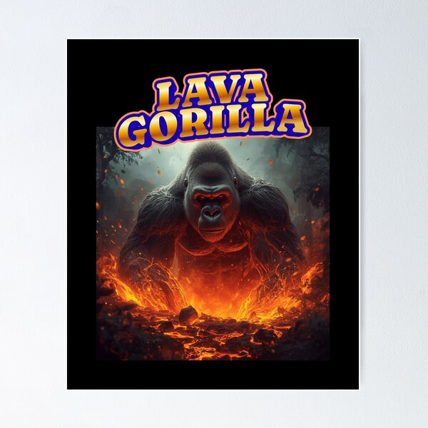 Item preview, lava gorilla designed and sold by mama-creative.
