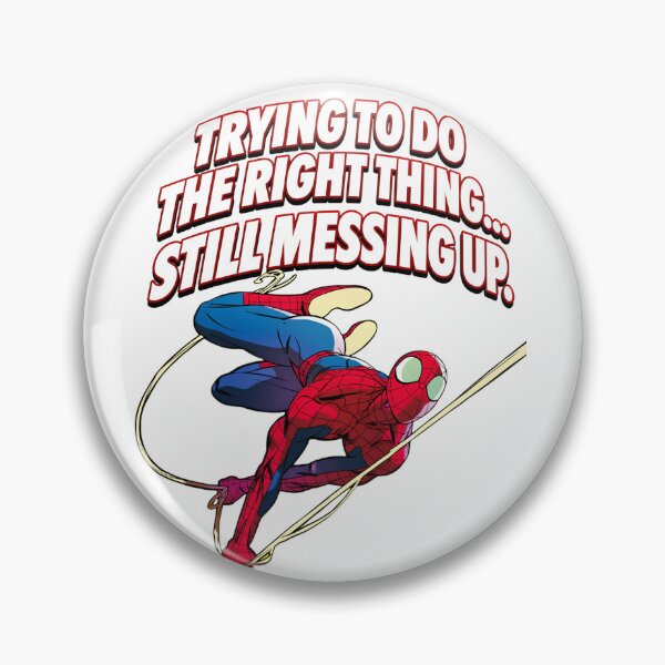 Item preview, Spidey “ Trying to do the right thing… still messing up” designed and sold by NDrake31.