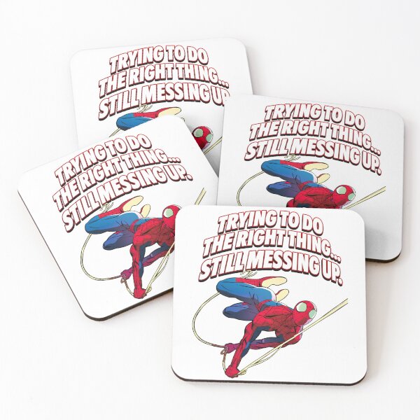 Item preview, Spidey “ Trying to do the right thing… still messing up” designed and sold by NDrake31.