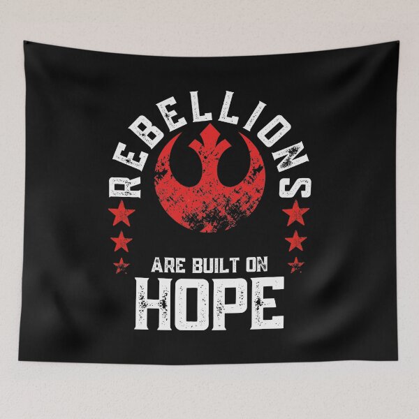 Item preview, Rebellions Are Built On Hope Vintage Distressed Rebel Shirt designed and sold by tarzbol.