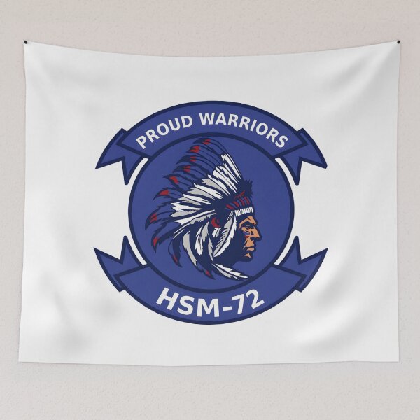 Item preview, HSM-72 "Proud Warriors" Unit Patch designed and sold by CharlieDesings.