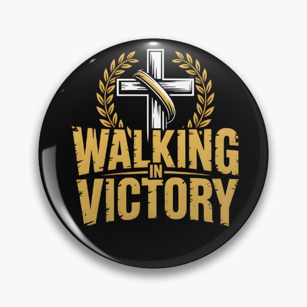 Item preview, Walking In Victory - Faith Based Graphic Tee designed and sold by ForgedByFaith.