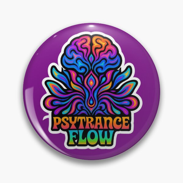 Item preview, Psytrance Flow – Psychedelic Trance Art Design designed and sold by |TRSSHOP|.