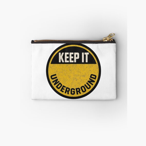 Item preview, Keep It Underground – Rave Culture Statement Design designed and sold by |TRSSHOP|.