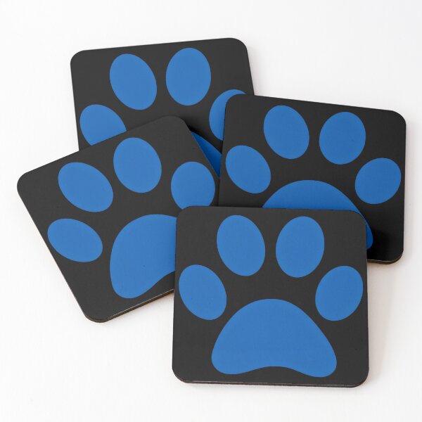 Item preview, Bold Blue Paw Print Graphic designed and sold by OlyvieArt.