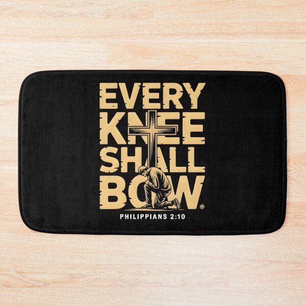 Item preview, Every Knee Shall Bow - Philippians 2:10 Faith Based Graphic Tee designed and sold by ForgedByFaith.