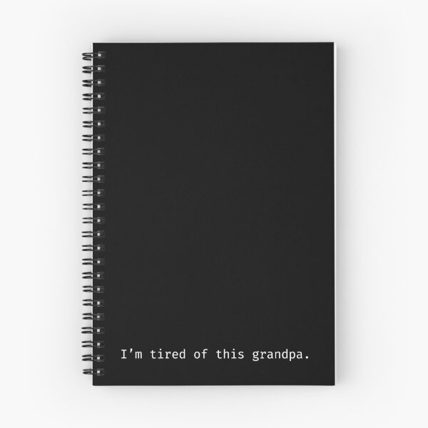 Item preview, I'm tired of this grandpa. designed and sold by Sunnie D.